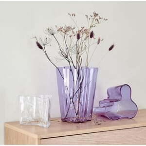 IITTALA LILLAC GLASSVASE