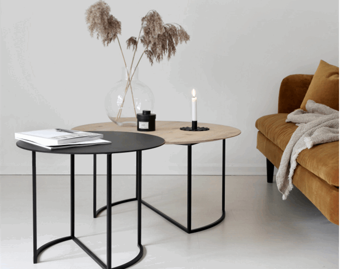 Slik styler vi sofabordet